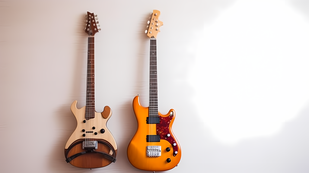 复古工业风格吉他摄影图版权图片下载