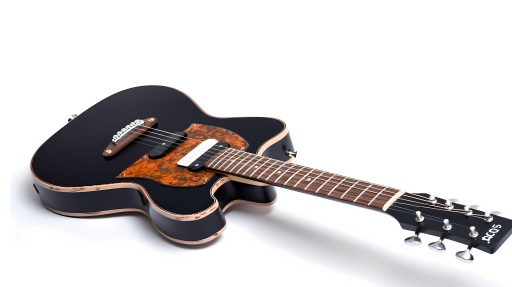 自然之美高功能木质吉他摄影图版权图片下载