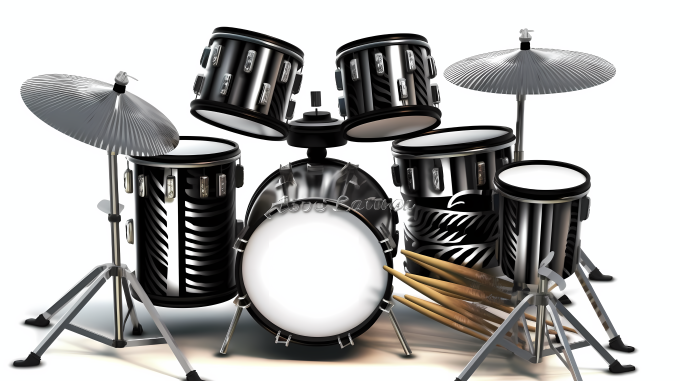 音乐器材摄像展示图