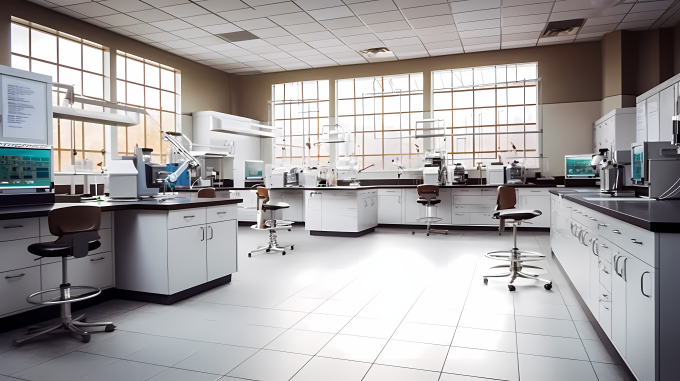 高级的实验室器材高清图