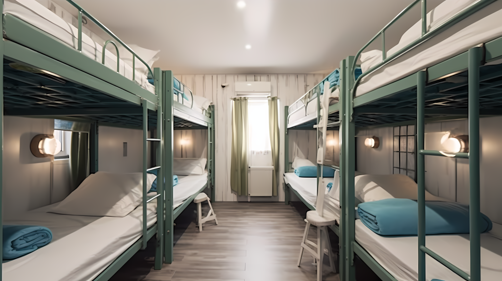 年轻人宿舍装修拍摄图