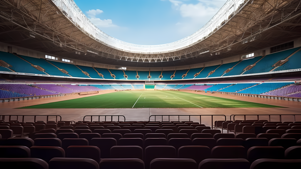 豪华大型体育馆摄影图