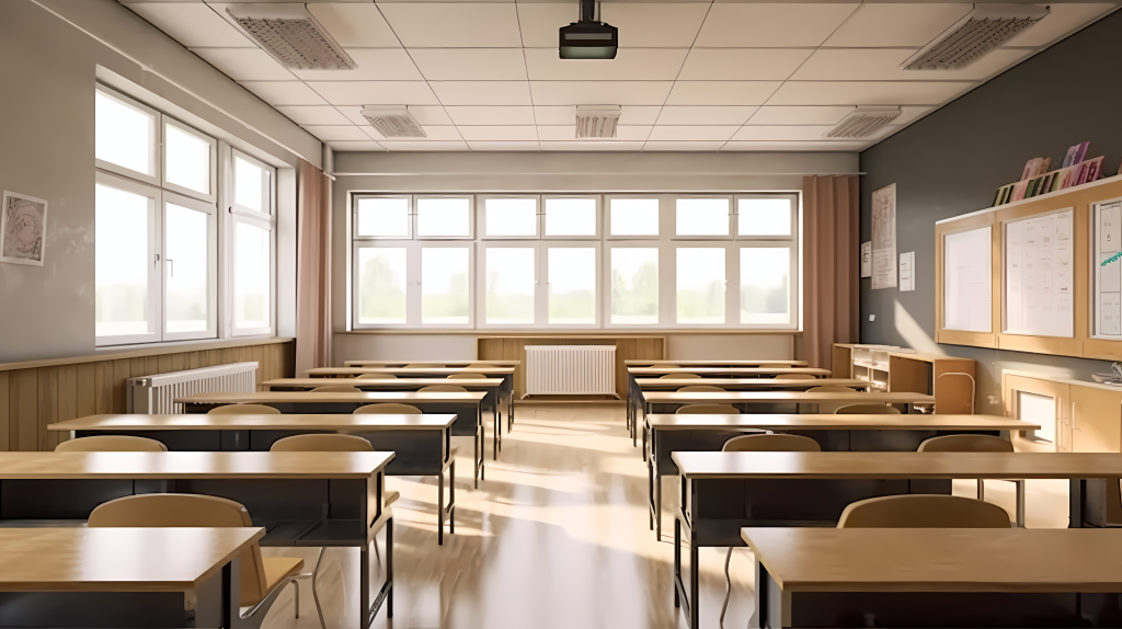 校园现代化大屏互动教学高清图