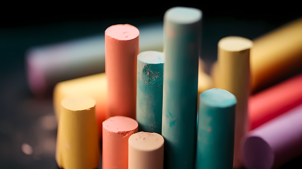 清新优美的粉笔摄影图版权图片下载