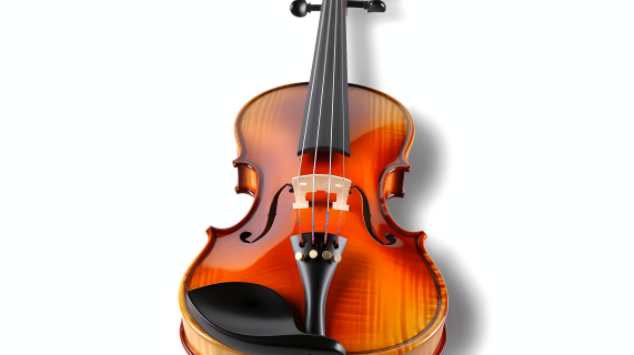 琥珀色与米色调的大提琴摄影图