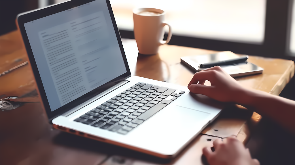 在咖啡店办公摄影版权图片下载