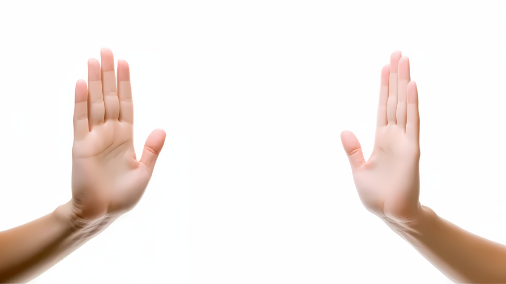 双手共鸣的摄影图版权图片下载