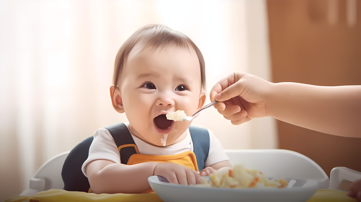 母亲给婴儿喂食摄影版权图片下载