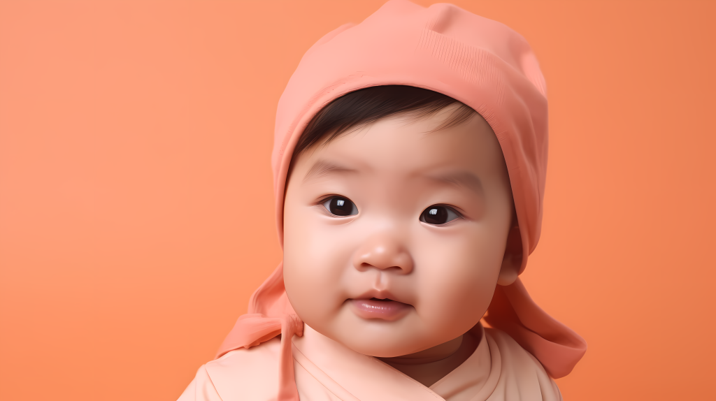 纯真可爱婴儿艺术摄影图版权图片下载