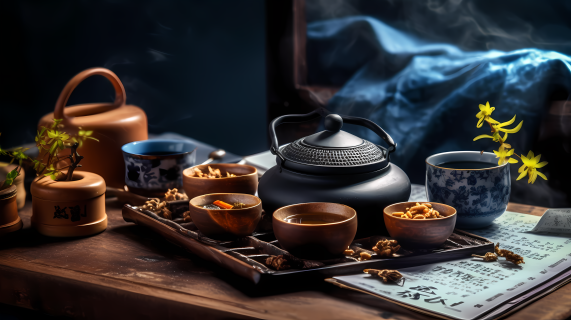 茶文化创意中国茶文化摄影图