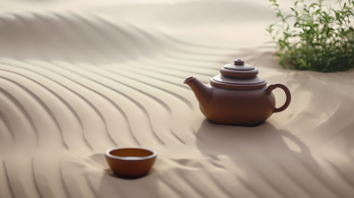 沙漠茶壶景摄影图