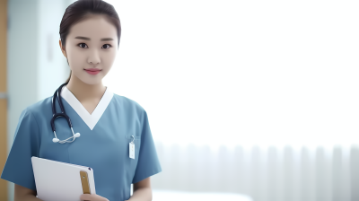 中国女护士摄影图片
