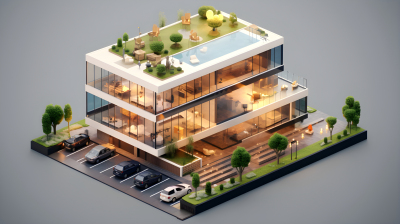 建筑模型图片