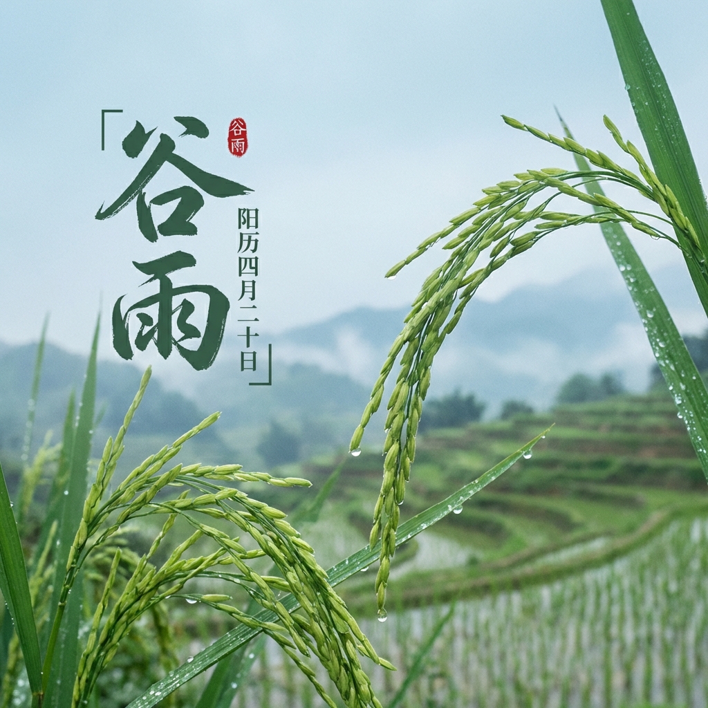 谷雨实景宣传微信公众号次图