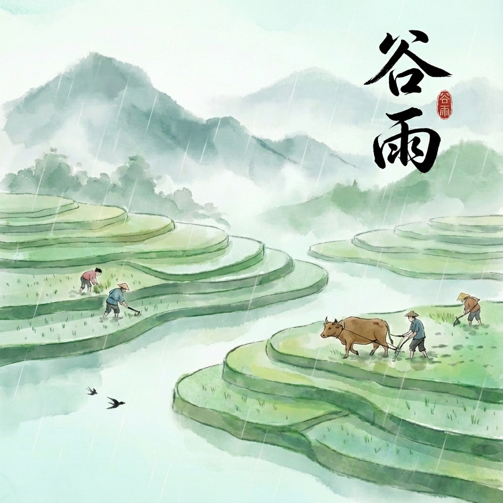 谷雨节气秧苗初插微信公众号次图