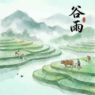 谷雨节气秧苗初插微信公众号次图