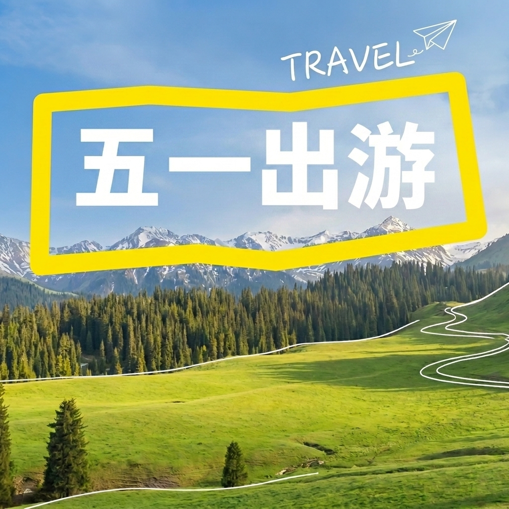 五一假期户外踏青微信公众号次图