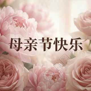 母亲节快乐实景宣传微信公众号次图