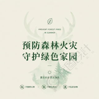 夏日预防森林火灾微信公众号次图
