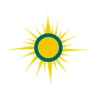 太阳插画素材