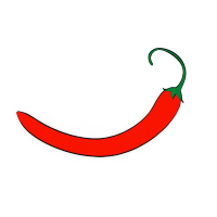 辣椒插画素材