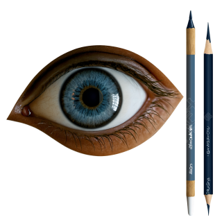 眼睛插画素材