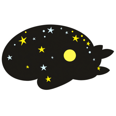 夜晚插画素材收集