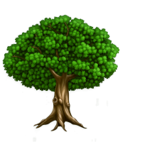 森林插画素材