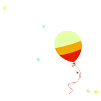 膨胀气球插图素材