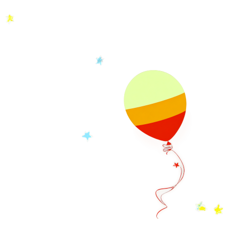 膨胀气球插图素材