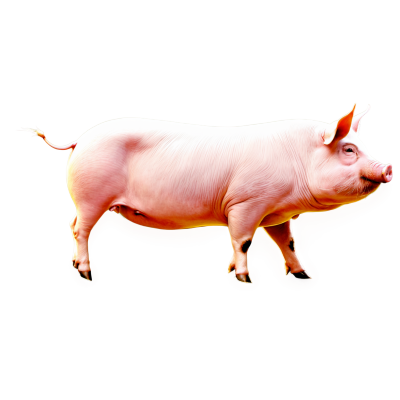 小猪插画素材图片