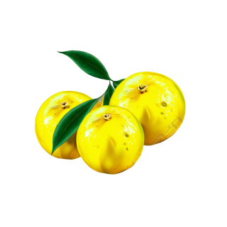 Yuzu插图素材