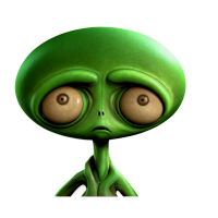 外星人插画素材