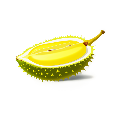 榴莲插画素材