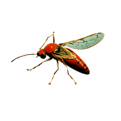 昆虫记插画素材