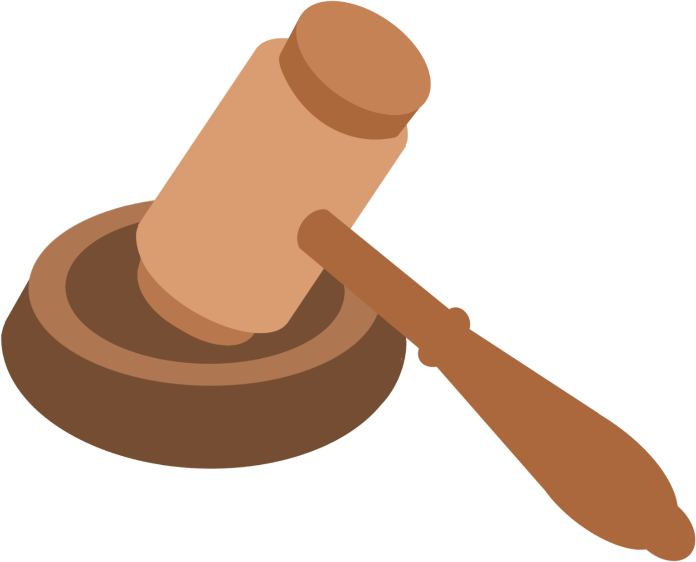 法槌图片手绘如何制作?