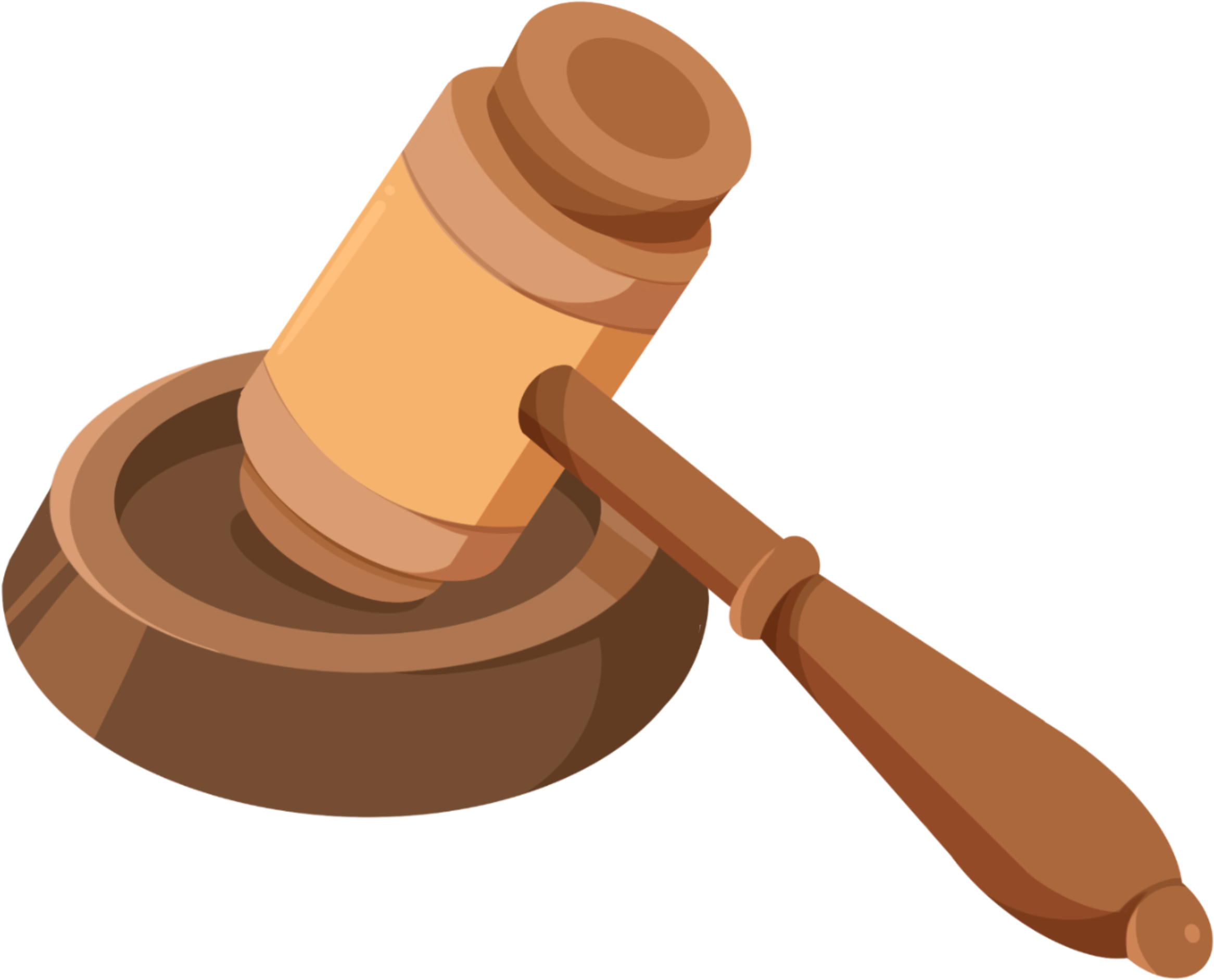 法槌图片手绘如何制作?