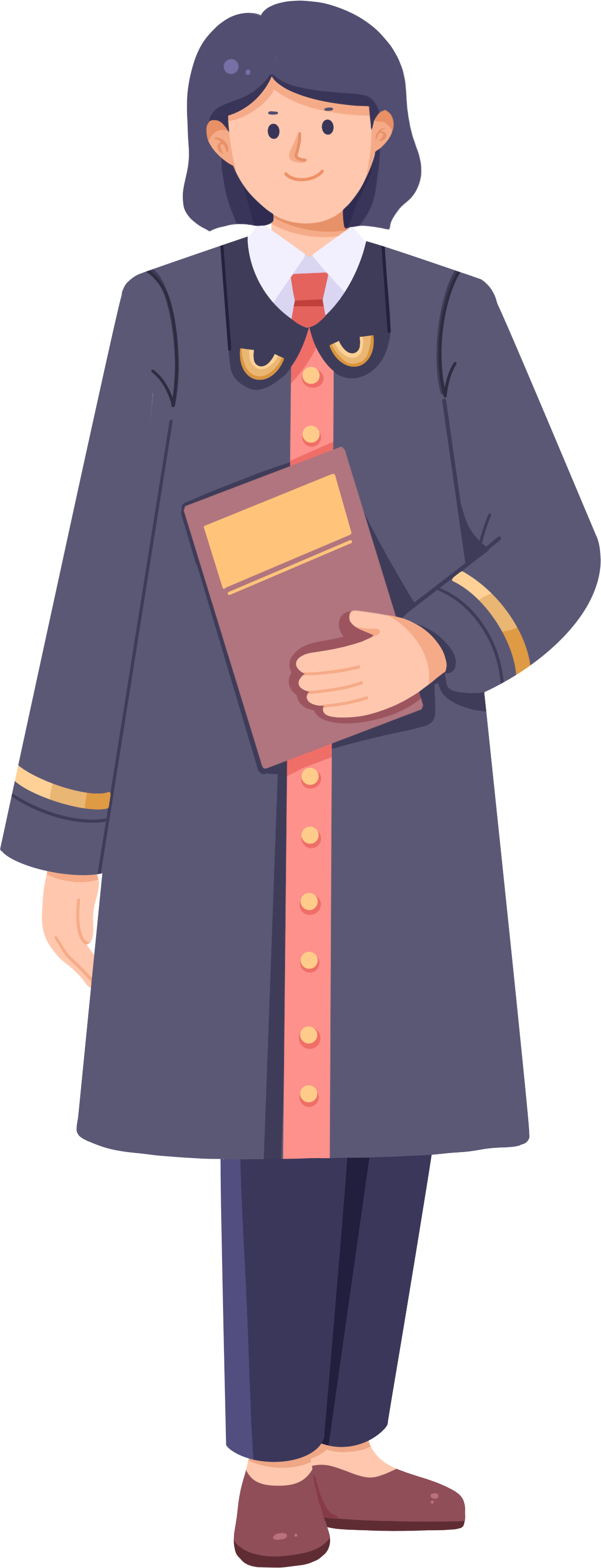 法官插画图片创作方法！快速制作技巧！