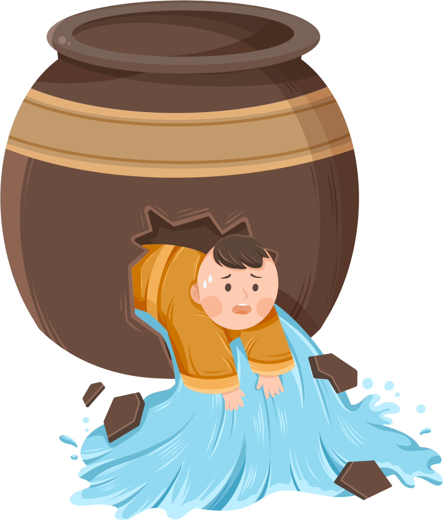 砸破缸救出了小朋友创作方法！快速制作技巧！