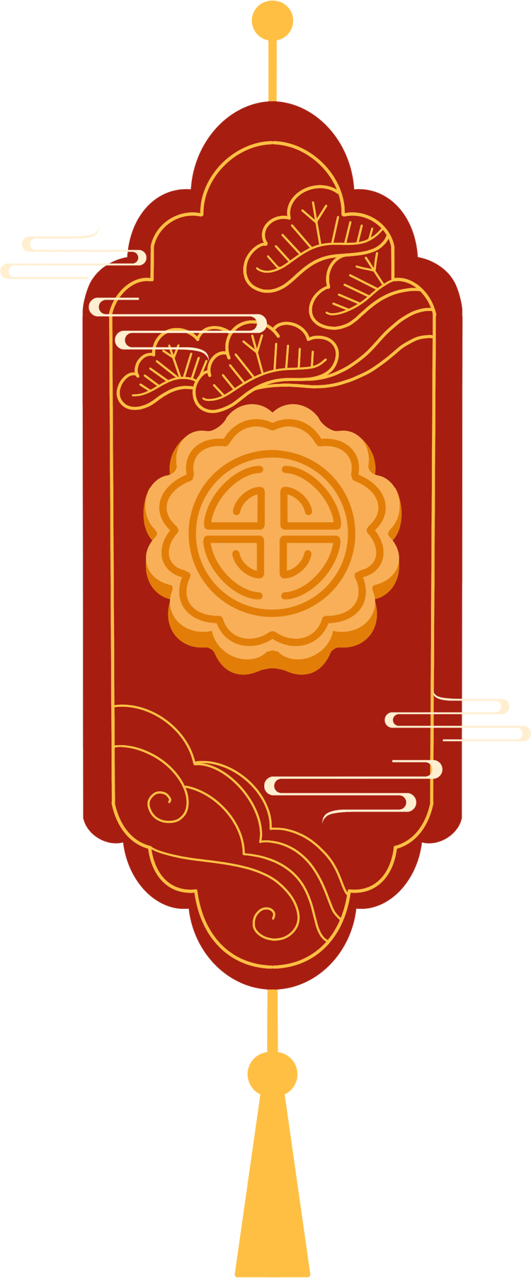中秋月饼装饰图片插画简单怎么画？