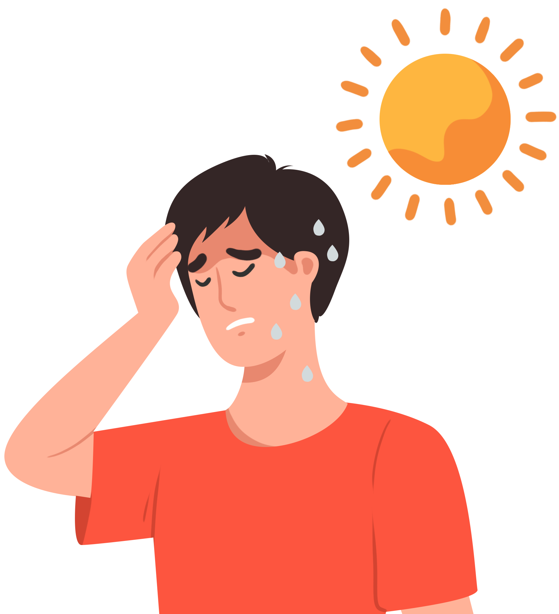 热素材和红素材的区别如何绘制?