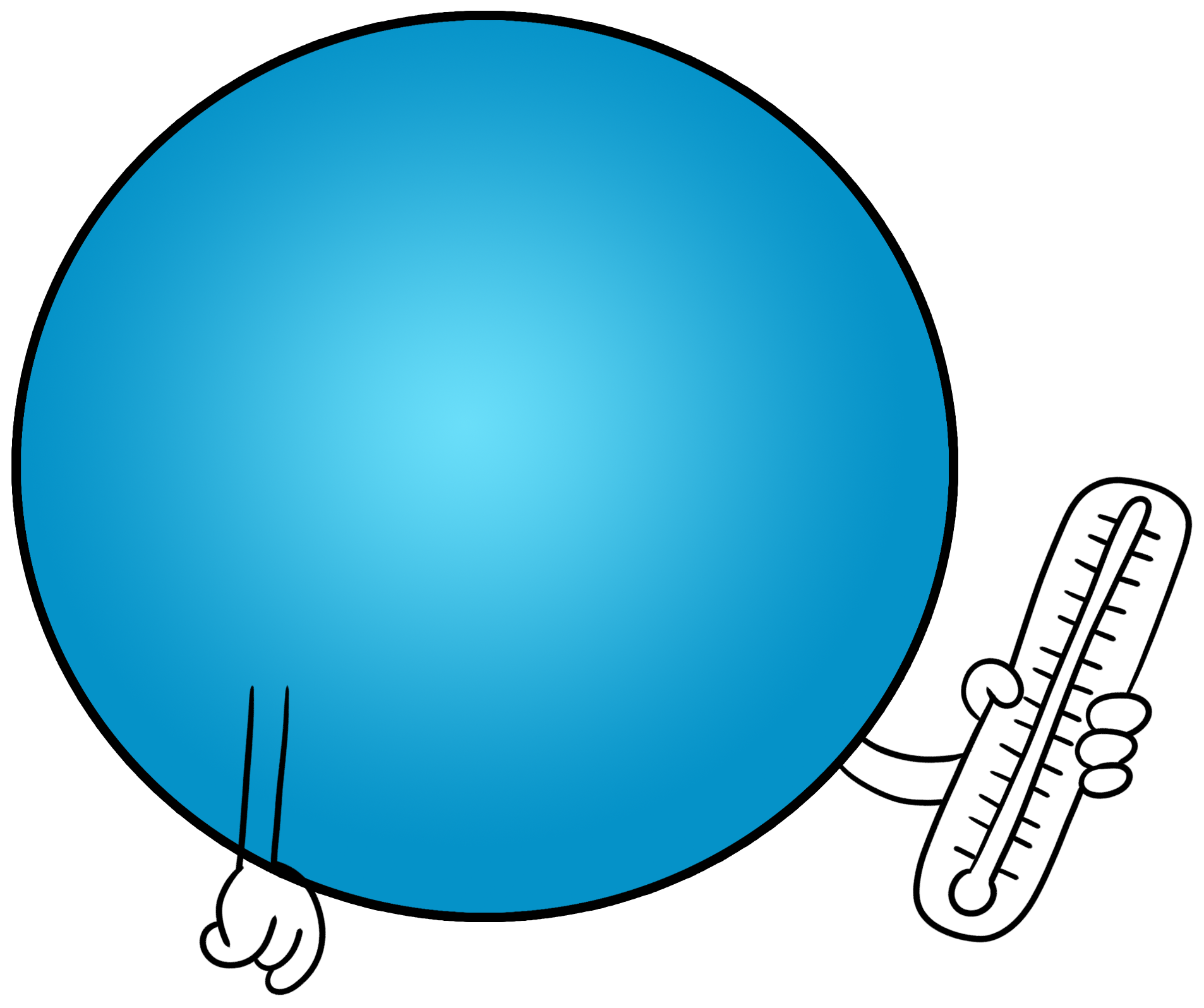 地球变暖插画图片制作步骤！