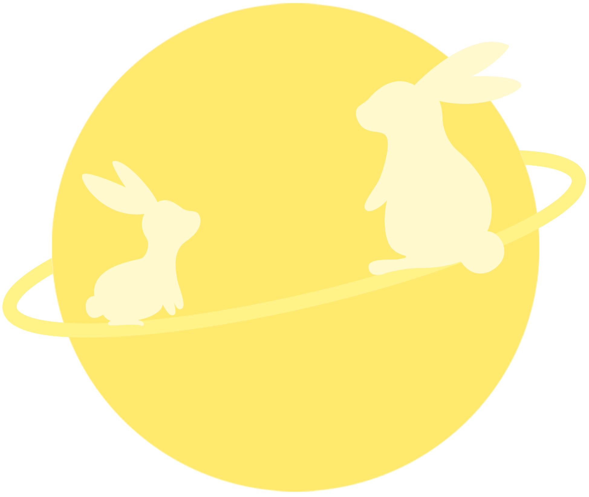 月球兔子绘画图片如何画？