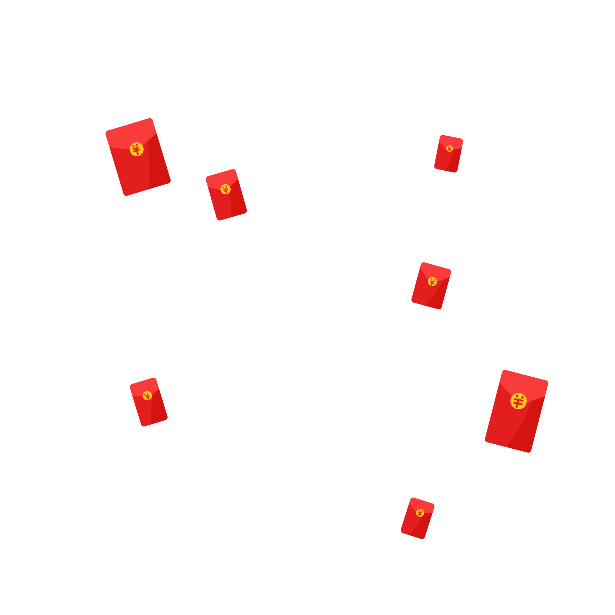 红包雨插画制作技巧！