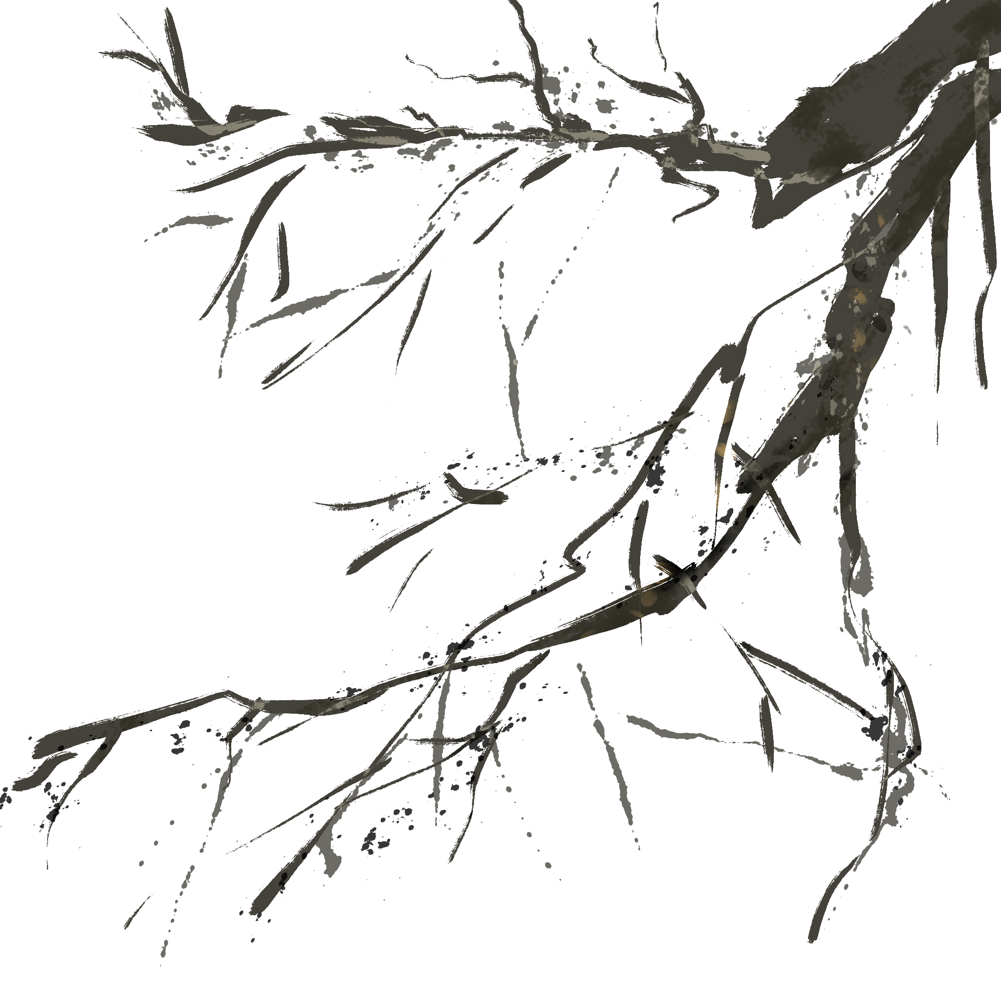 梅花图片绘画图片创作方法！快速制作技巧！