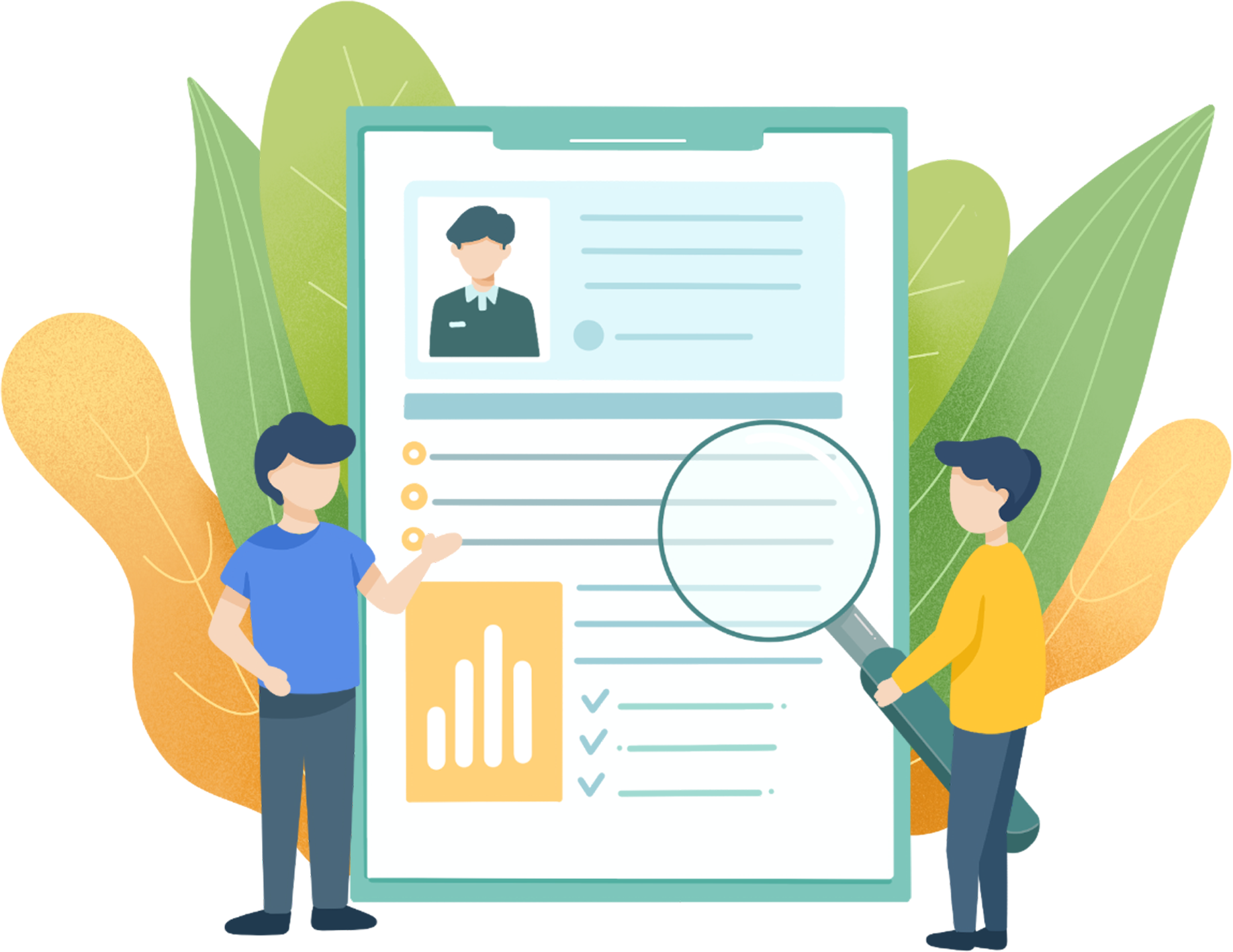 招聘简历图片素材下载怎么画？