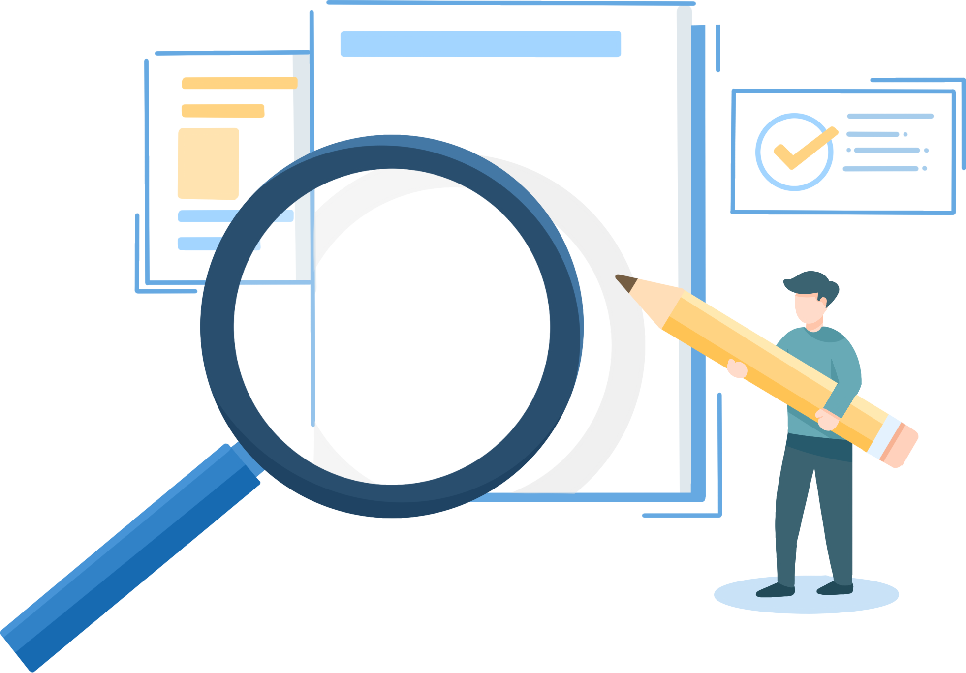 商务图片插画设计怎样画？