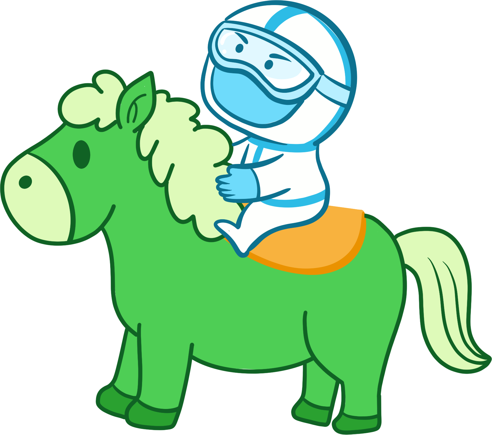 绿码图片插画素材如何画？