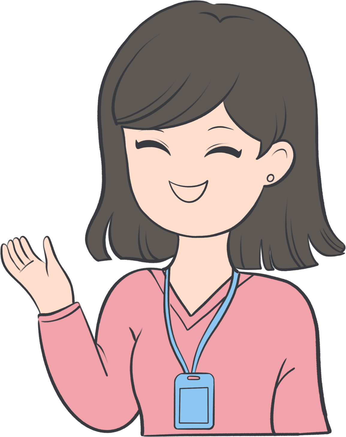 职业女性绘画图片怎样画？