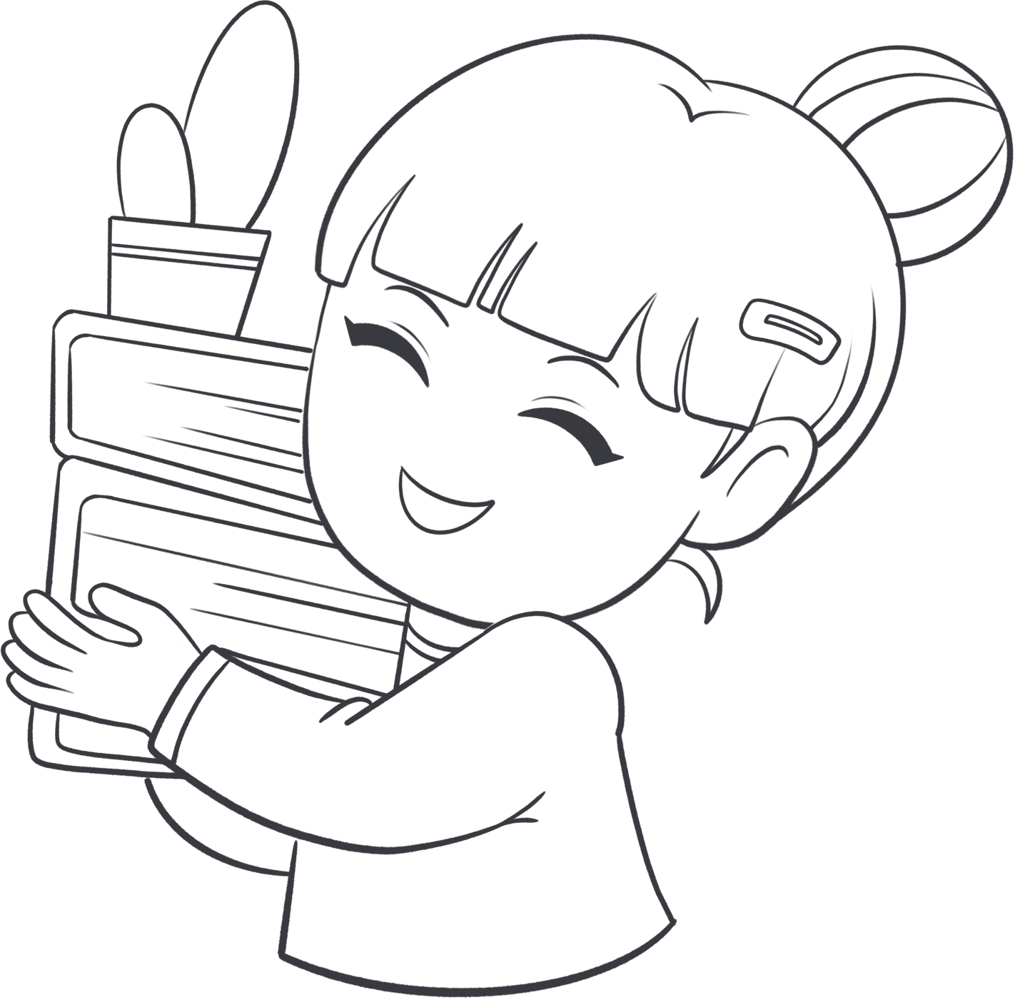 女生职业实习工作图片素材制作方法！